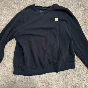 Carhartt Woman’s Classic Black Crewneck Sweater